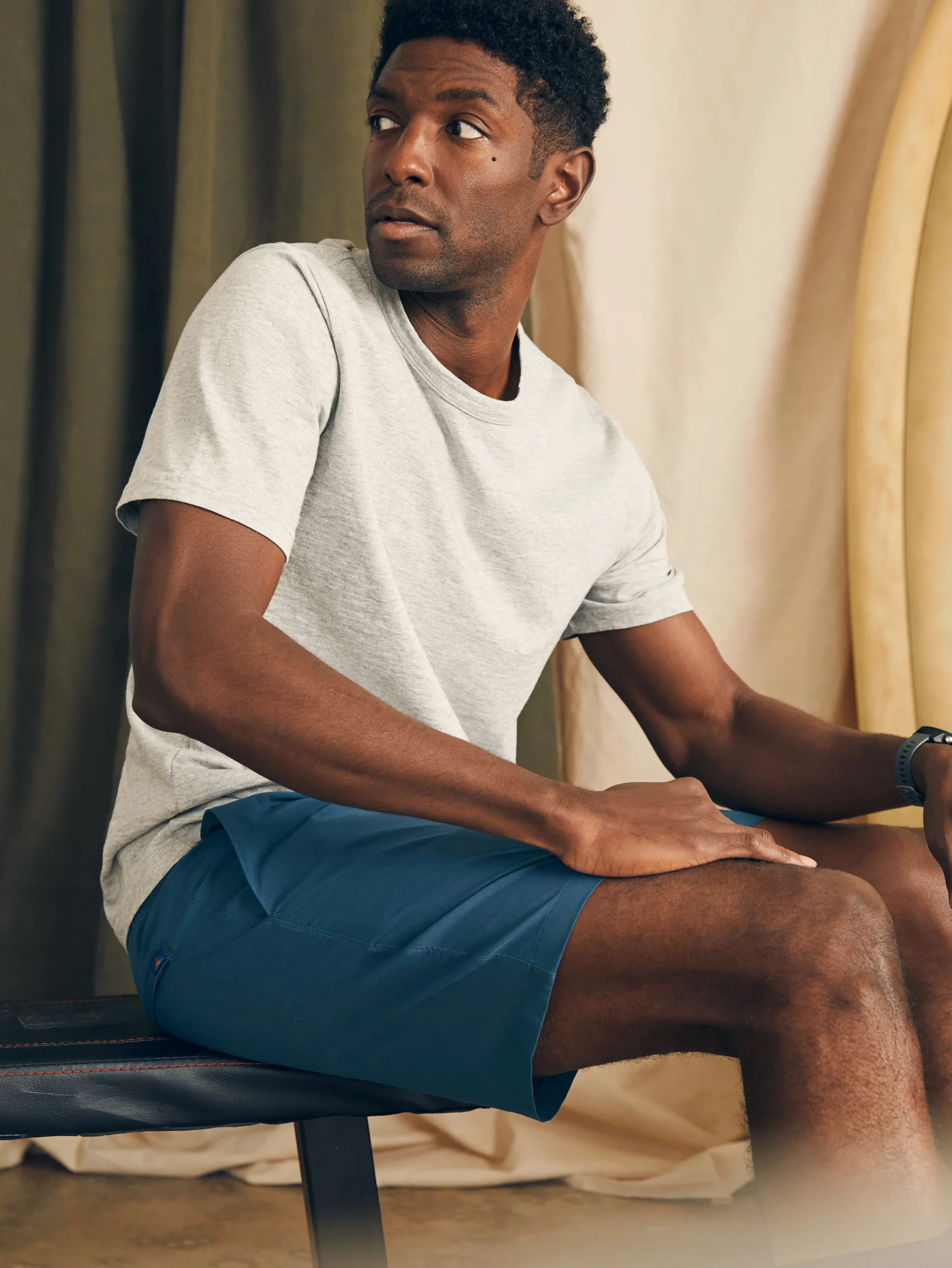 Faherty Brand Shorts|Swim*Shorelite Active Swim Short (7" Inseam) -