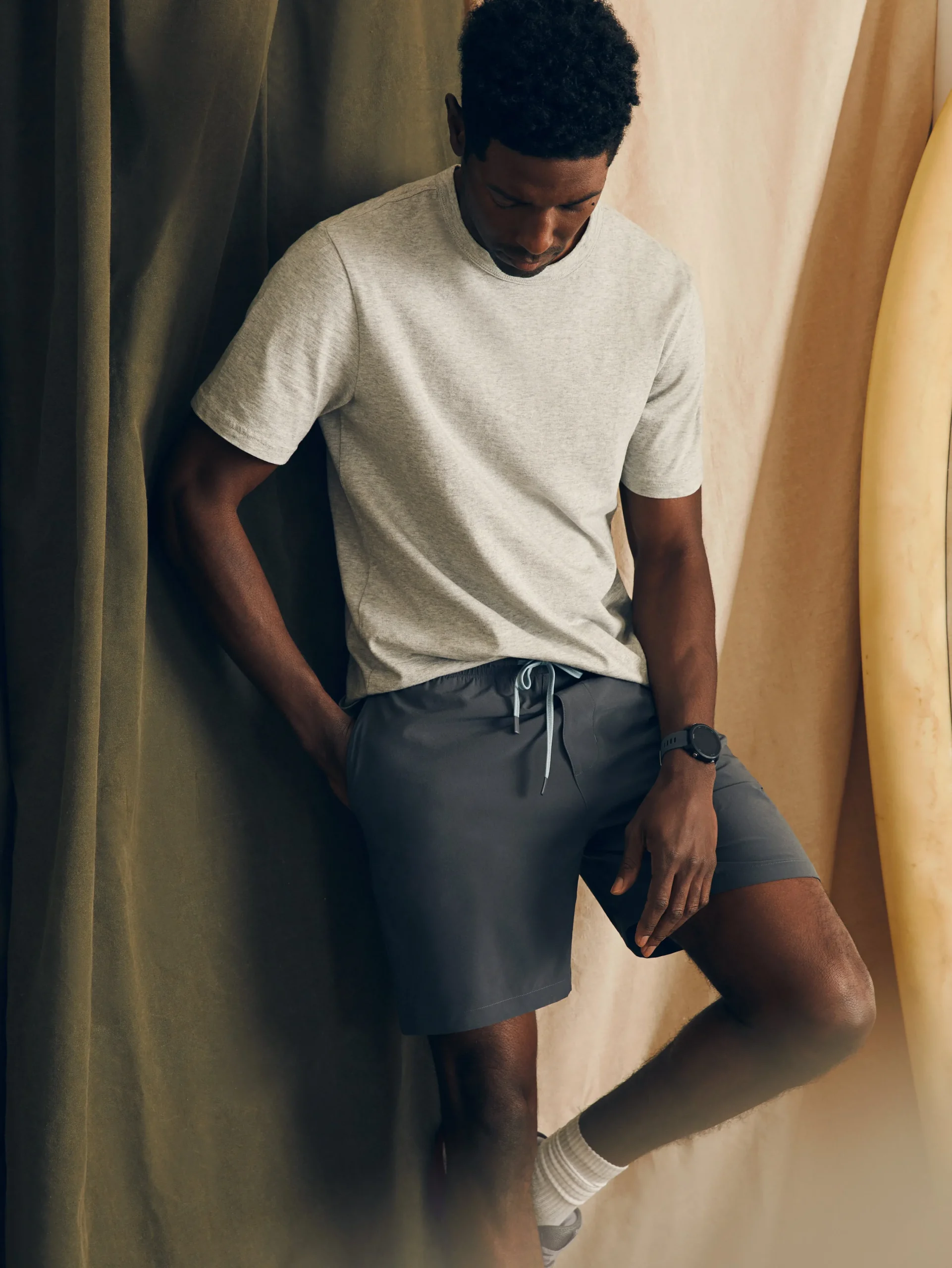 Faherty Brand Shorts|Swim*Shorelite Active Swim Short (7" Inseam) -
