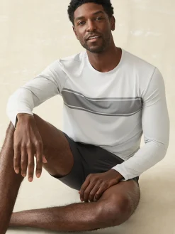 Faherty Brand T-Shirts & Henleys*Shorelite Long-Sleeve Tech Tee -