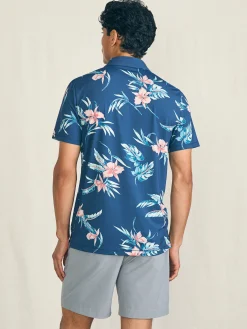 Faherty Brand Polo Shirts*Shorelite Short-Sleeve Tech Polo -