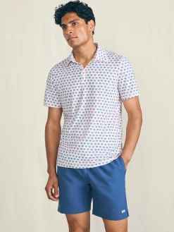 Faherty Brand Polo Shirts*Shorelite Short-Sleeve Tech Polo -