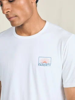 Faherty Brand T-Shirts & Henleys*Shorelite Short-Sleeve Tech Tee -