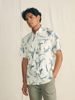 Faherty Brand Shirts*Shorelite Short-Sleeve Tech Shirt -