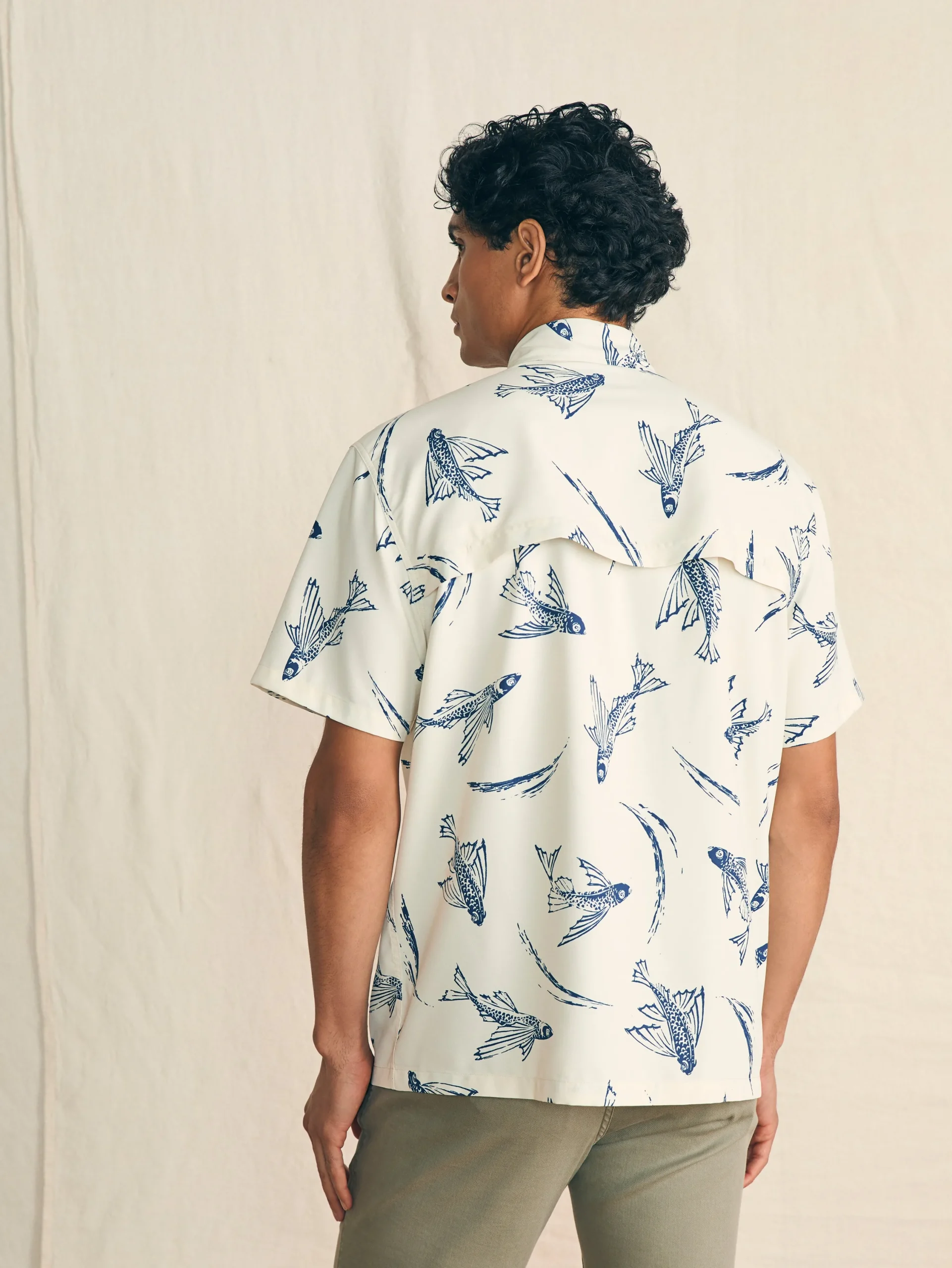 Faherty Brand Shirts*Shorelite Short-Sleeve Tech Shirt -