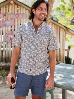 Faherty Brand Shirts*Short-Sleeve Breeze Shirt -