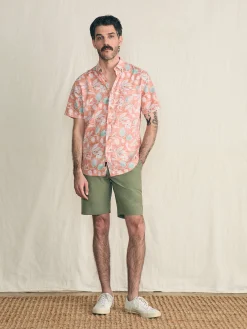 Faherty Brand Shirts*Short-Sleeve Breeze Shirt -