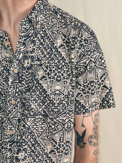 Faherty Brand Shirts*Short-Sleeve Breeze Shirt -