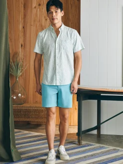 Faherty Brand Shirts*Short-Sleeve Breeze Shirt -