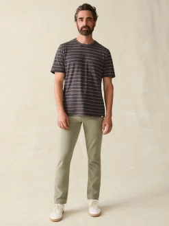 Faherty Brand T-Shirts & Henleys*Short-Sleeve Hemp Blend Tee -