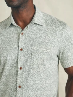 Faherty Brand Shirts*Short-Sleeve Hermosa Knit Shirt -