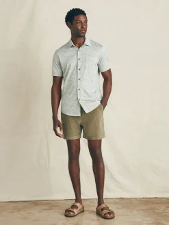 Faherty Brand Shirts*Short-Sleeve Hermosa Knit Shirt -