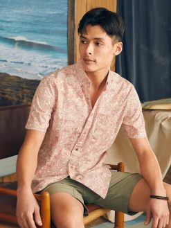 Faherty Brand Shirts*Short-Sleeve Stretch Playa Shirt -