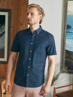 Faherty Brand Shirts*Short-Sleeve Stretch Playa Shirt -