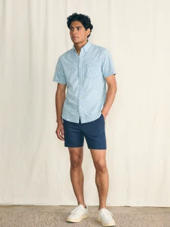 Faherty Brand Shirts*Short-Sleeve Stretch Playa Shirt -
