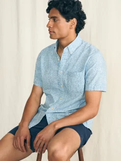 Faherty Brand Shirts*Short-Sleeve Stretch Playa Shirt -