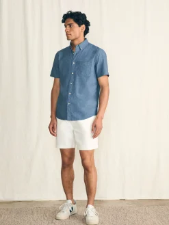 Faherty Brand Shirts*Short-Sleeve Stretch Playa Shirt -