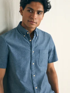 Faherty Brand Shirts*Short-Sleeve Stretch Playa Shirt -