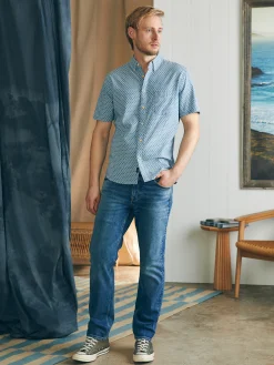 Faherty Brand Shirts*Short-Sleeve Stretch Playa Shirt (Tall) -