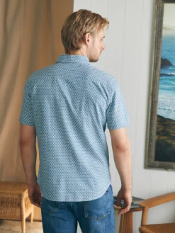 Faherty Brand Shirts*Short-Sleeve Stretch Playa Shirt (Tall) -