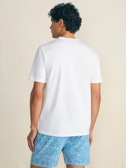 Faherty Brand T-Shirts & Henleys*Short-Sleeve Sunwashed Henley -