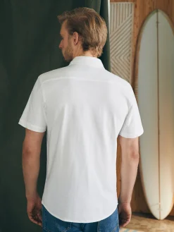 Faherty Brand Shirts*Short-Sleeve Sunwashed Knit Shirt (Single Pocket) (Tall) -