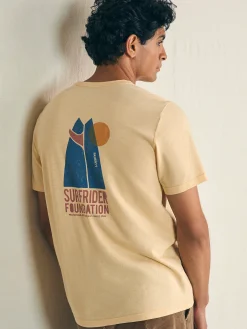 Faherty Brand T-Shirts & Henleys*Short-Sleeve Surfrider Sunwashed Pocket Tee -