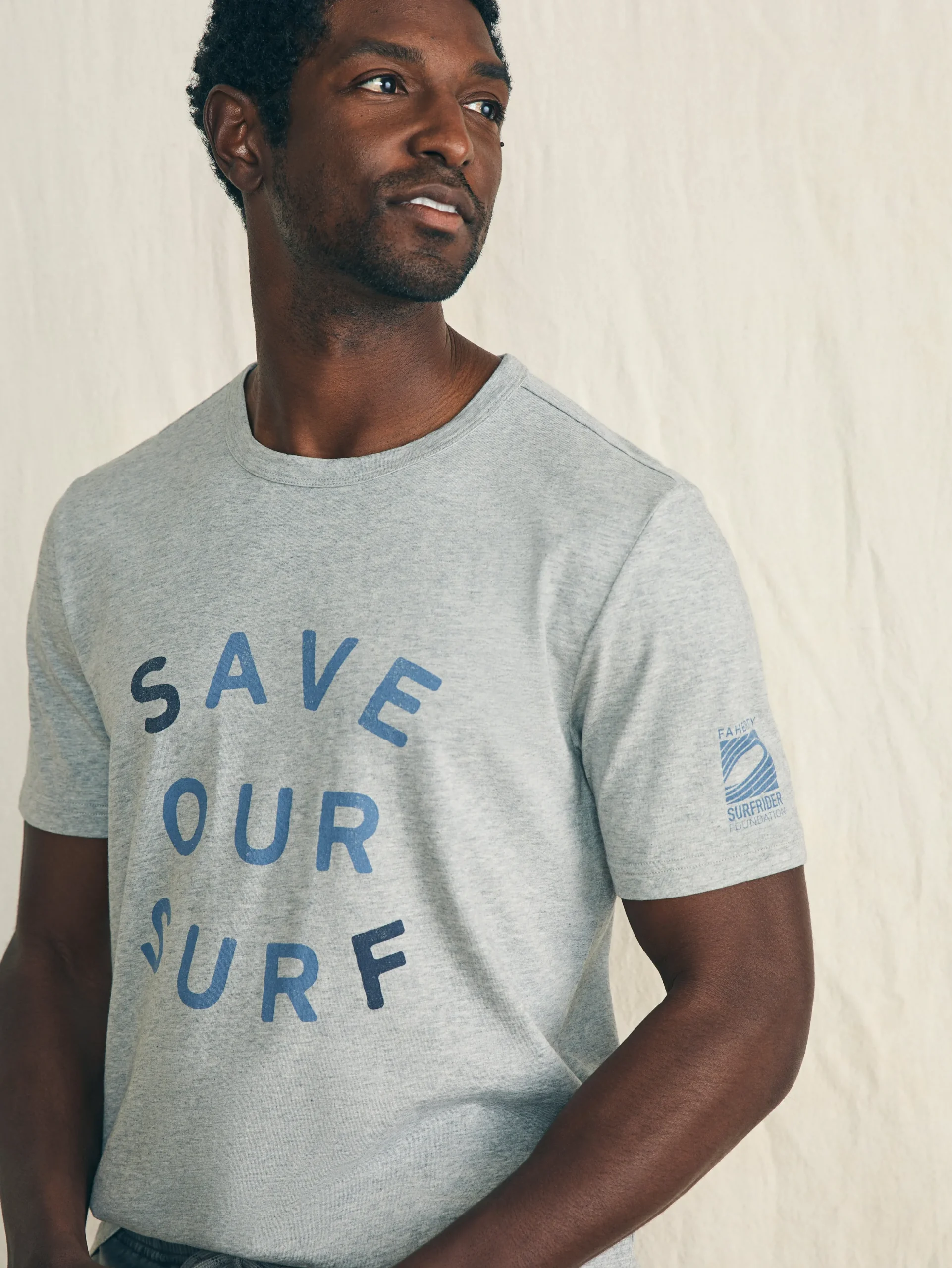 Faherty Brand T-Shirts & Henleys*Short-Sleeve Surfrider Sunwashed Tee -