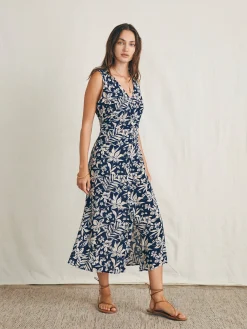 Women Faherty Brand Dresses*Siena Midi Dress -