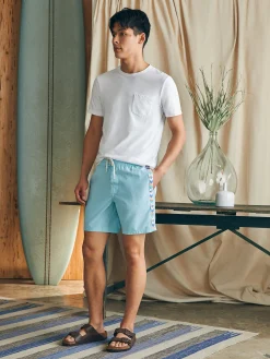 Faherty Brand Swim*Steven Paul Judd Good Medicine Sunwashed Boardshort -