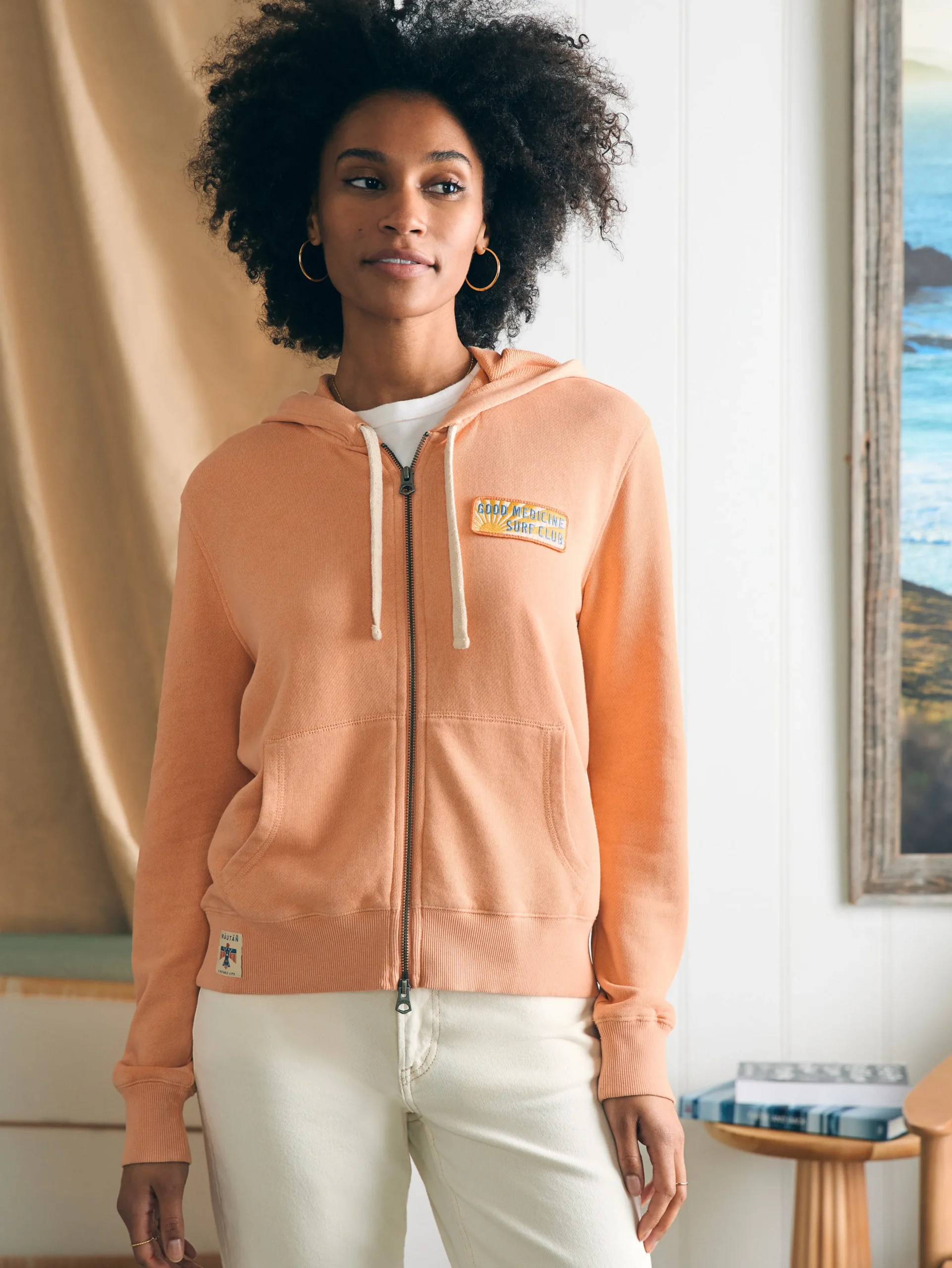 Women Faherty Brand Hoodies & Sweatshirts*Steven Paul Judd Good Medicine Hoodie -