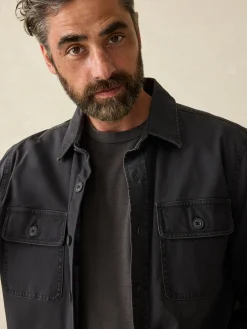 Faherty Brand Jackets & Vests*Stretch Blanket Lined CPO -