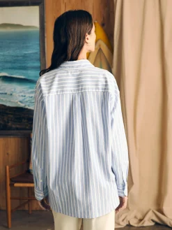 Women Faherty Brand Shirts & Tops*Stretch Oxford Relaxed Shirt -