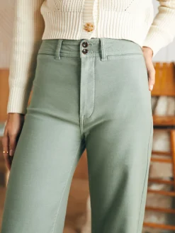 Women Faherty Brand Pants*Stretch Terry Harbor Pant -