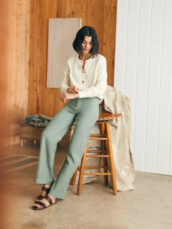 Women Faherty Brand Pants*Stretch Terry Harbor Pant -