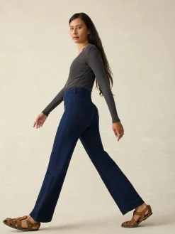 Women Faherty Brand Pants*Stretch Terry Patch Pocket Ankle Pant -
