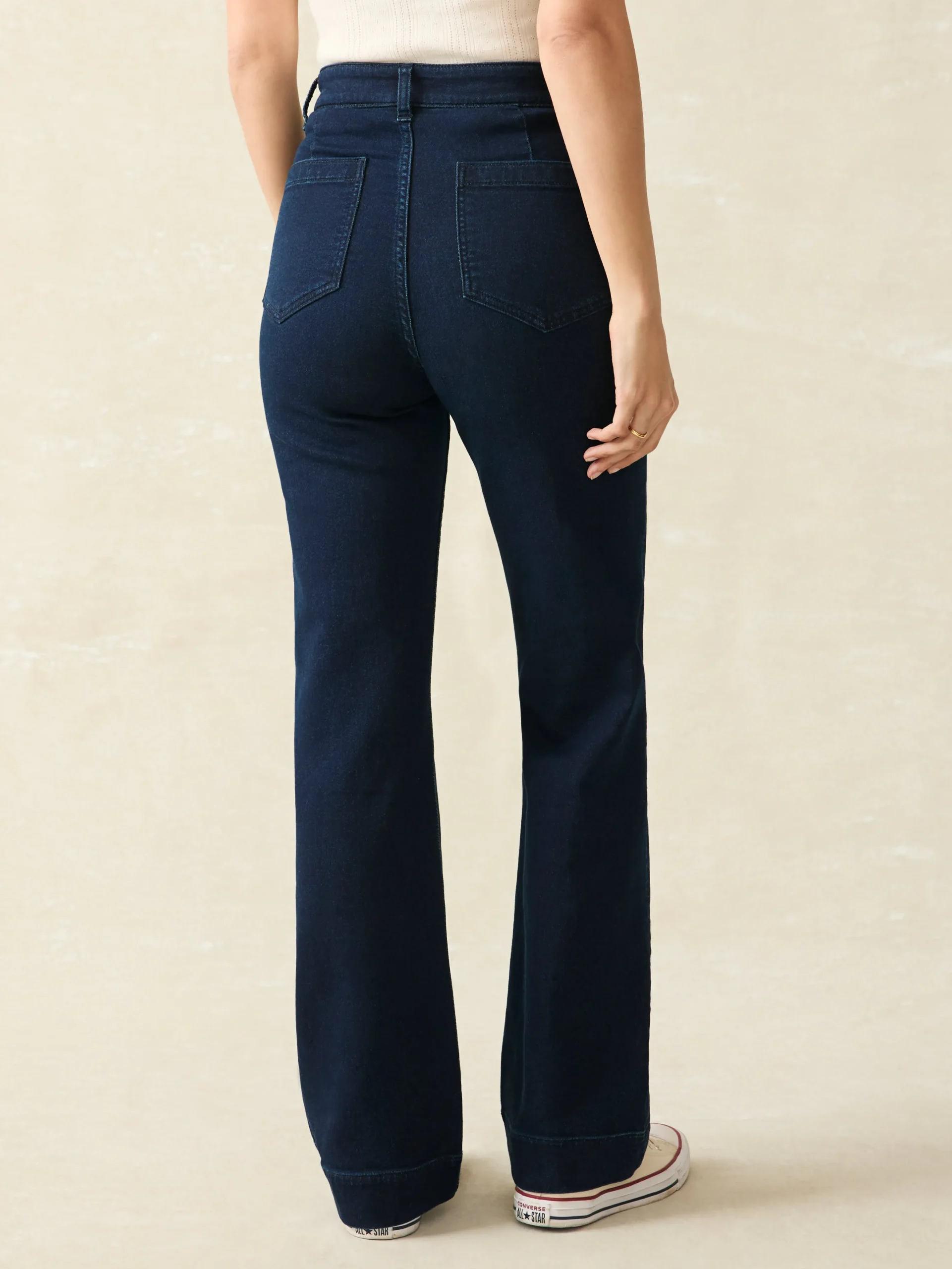 Women Faherty Brand Pants|Jeans*Stretch Terry Patch Pocket Pant -