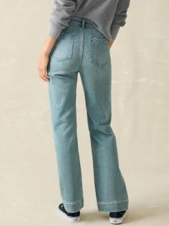 Women Faherty Brand Pants*Stretch Terry Patch Pocket Pant -