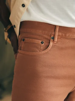 Faherty Brand Pants*Stretch Terry 5-Pocket Athletic Fit Pant (32" Inseam) -