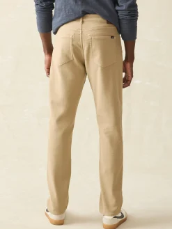 Faherty Brand Pants*Stretch Terry 5-Pocket Athletic Fit Pant -