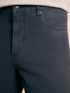 Faherty Brand Pants*Stretch Terry 5-Pocket Athletic Fit Pant -