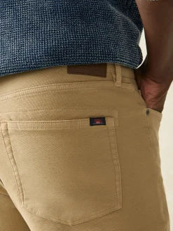 Faherty Brand Pants*Stretch Terry 5-Pocket Pant -