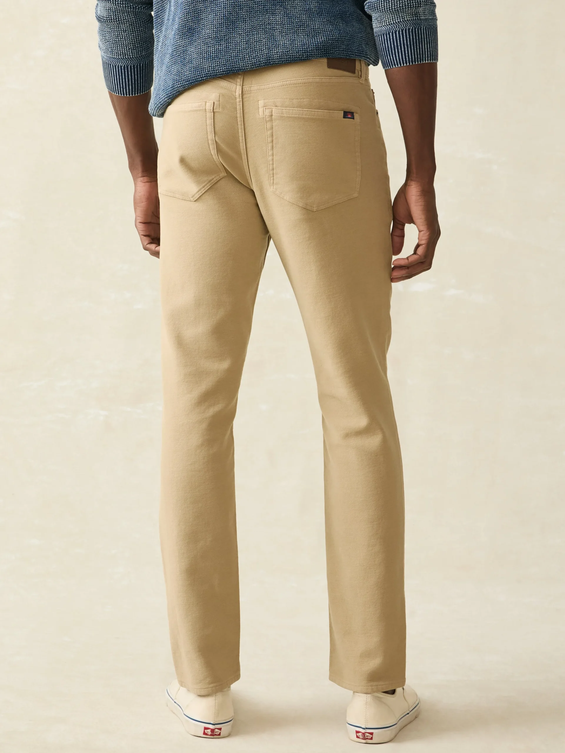 Faherty Brand Pants*Stretch Terry 5-Pocket Pant -