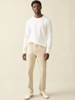 Faherty Brand Pants*Stretch Terry 5-Pocket Pant -