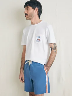 Faherty Brand Swim*Sunwashed Boardshort -