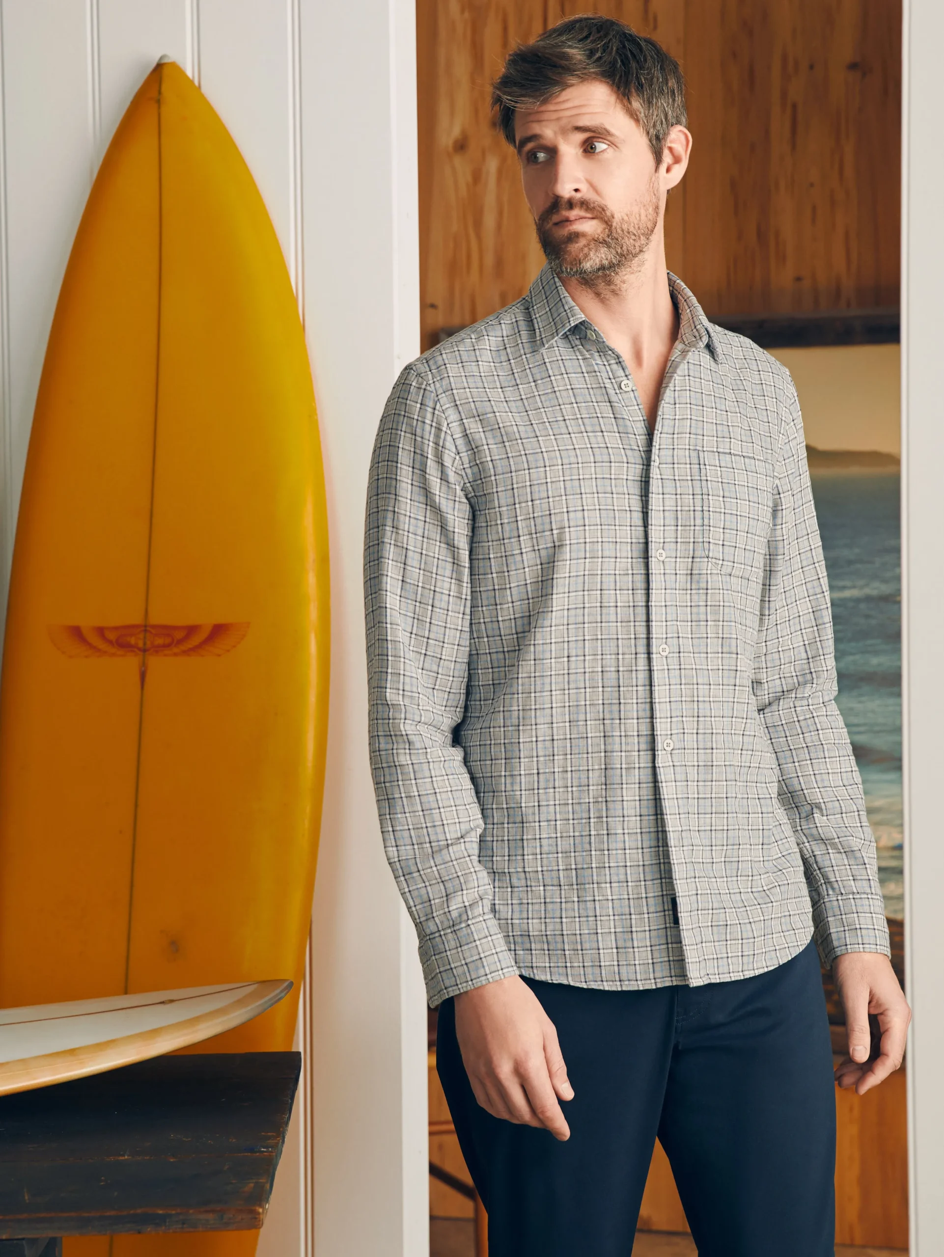 Faherty Brand Shirts*Sunwashed Chambray Shirt -