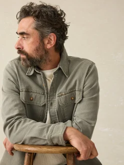 Faherty Brand Jackets & Vests*Sunwashed CPO -