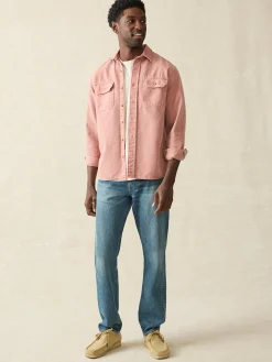 Faherty Brand Jackets & Vests*Sunwashed CPO -