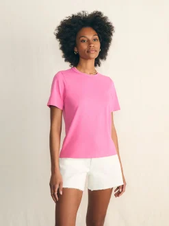 Women Faherty Brand T-Shirts*Sunwashed Crew Tee -