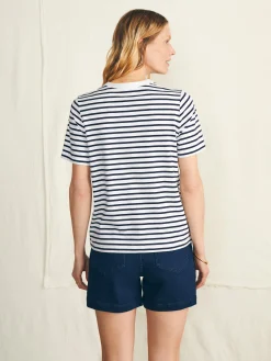 Women Faherty Brand T-Shirts*Sunwashed Crew Tee -