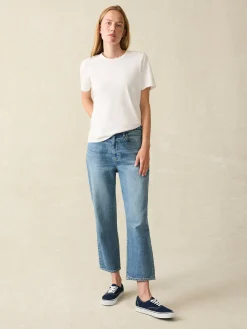 Women Faherty Brand T-Shirts*Sunwashed Crew Tee -